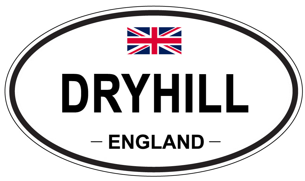 DRYHILL, England - Oval Magnet