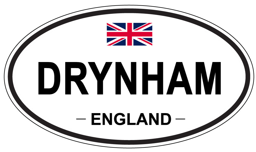 DRYNHAM, England - Oval Magnet