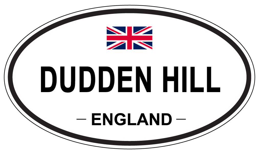DUDDEN HILL, England - Oval Magnet