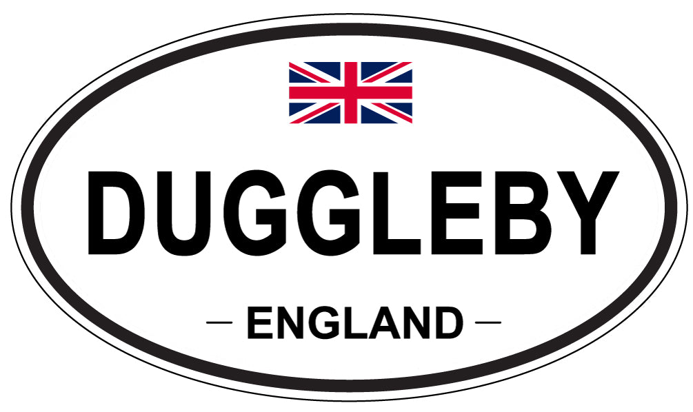 DUGGLEBY, England - Oval Magnet