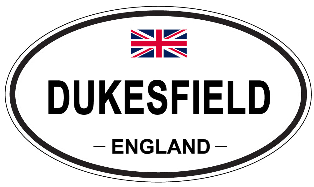 DUKESFIELD, England - Oval Magnet
