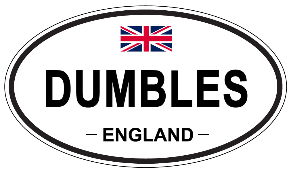 DUMBLES, England - Oval Magnet