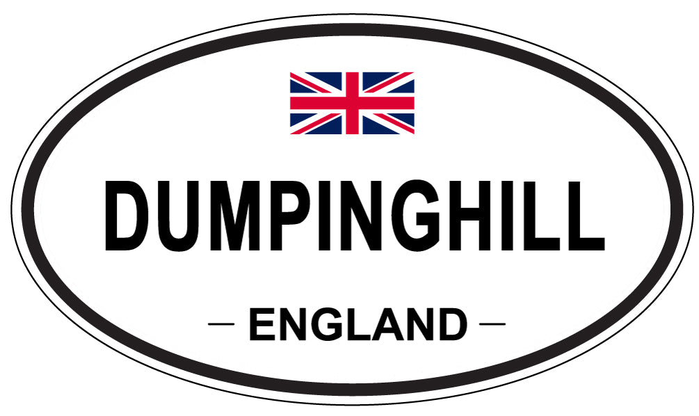 DUMPINGHILL, England - Oval Magnet