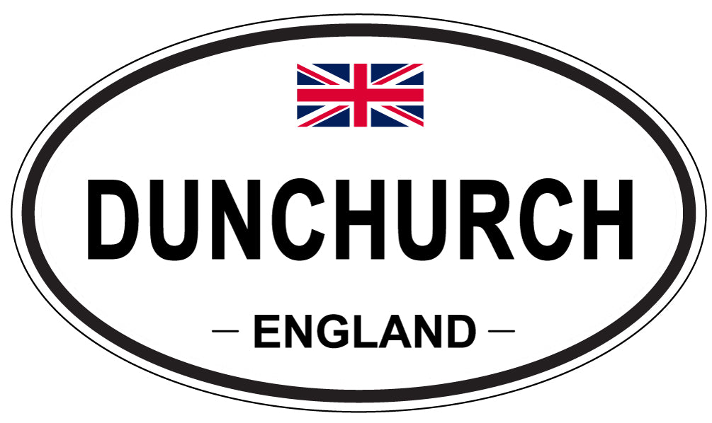 DUNCHURCH, England - Oval Magnet