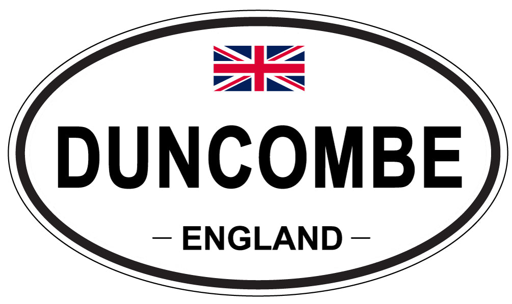 DUNCOMBE, England - Oval Magnet