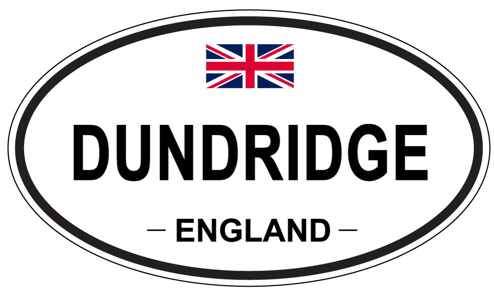 DUNDRIDGE, England - Oval Magnet