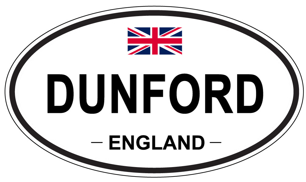 DUNFORD, England - Oval Magnet