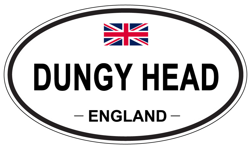 DUNGY HEAD, England - Oval Magnet
