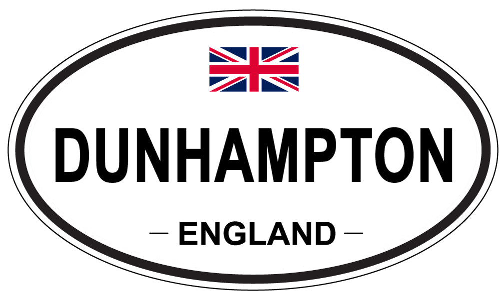 DUNHAMPTON, England - Oval Magnet