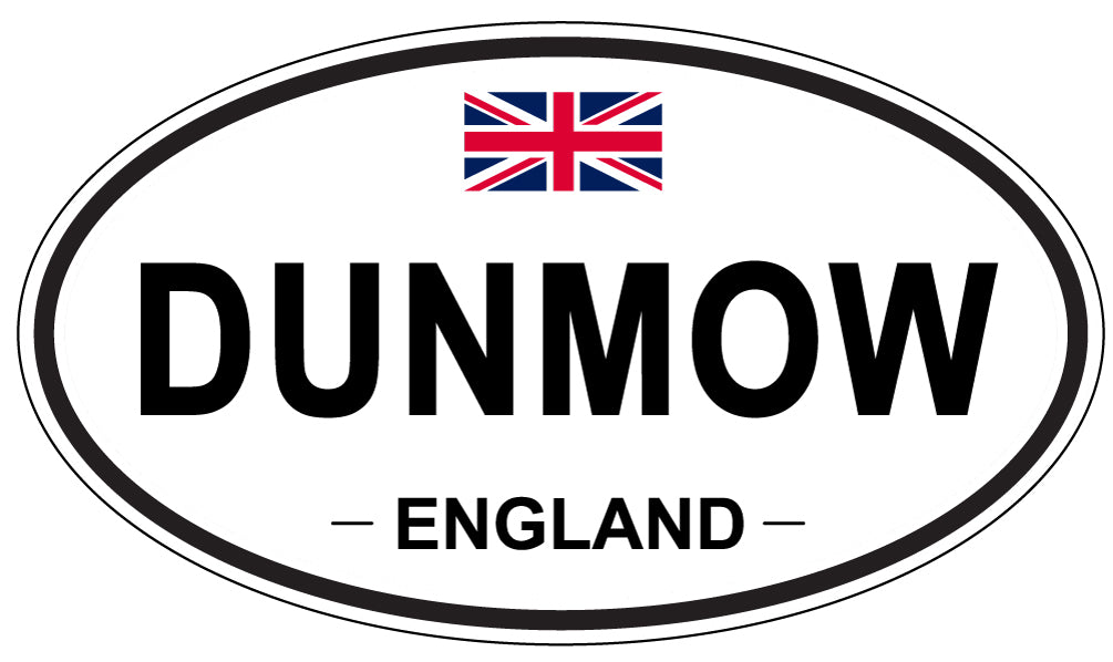 DUNMOW, England - Oval Magnet
