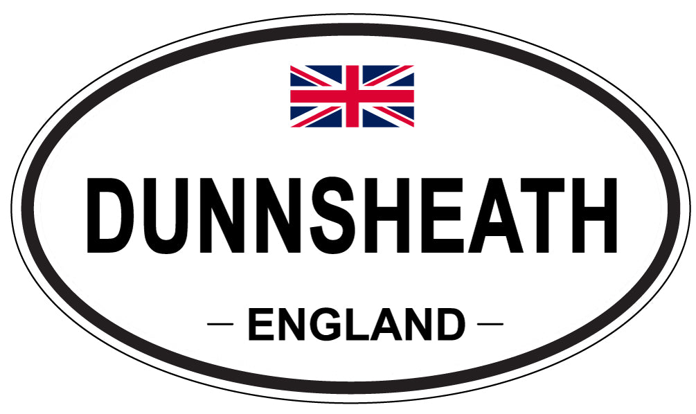 DUNNSHEATH, England - Oval Magnet