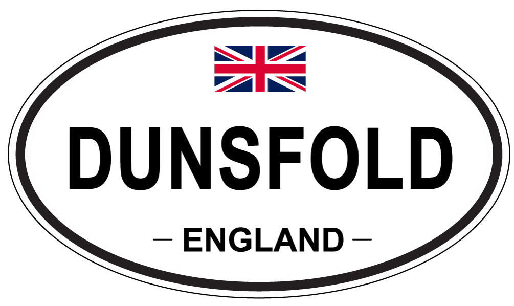 DUNSFOLD, England - Oval Magnet