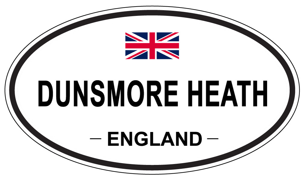 DUNSMORE HEATH, England - Oval Magnet