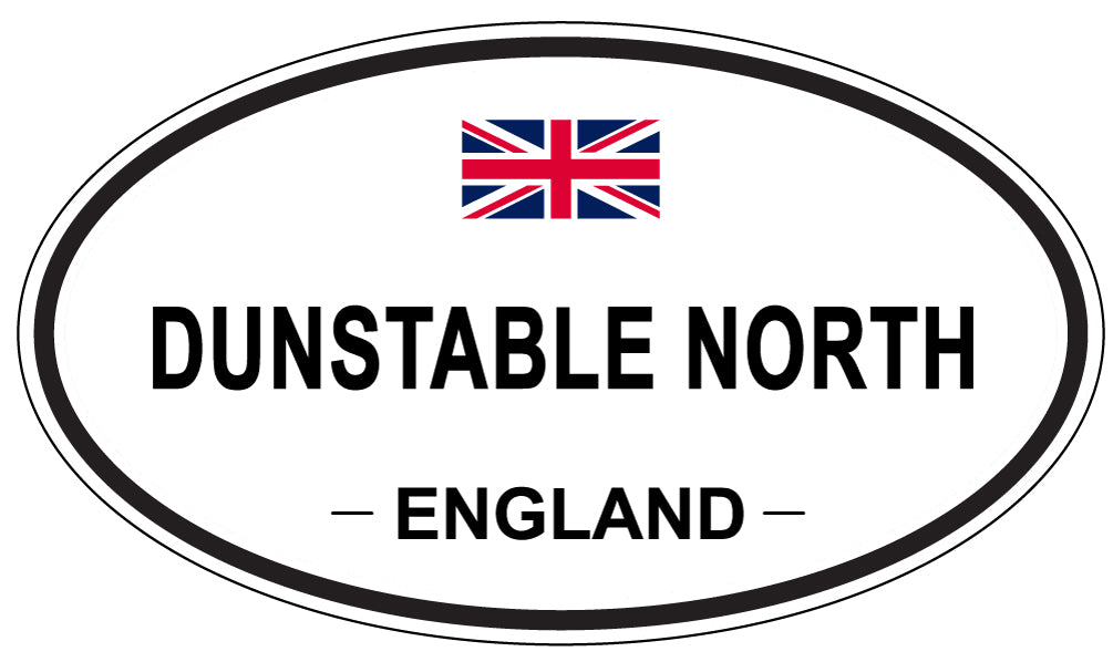 DUNSTABLE NORTH, England - Oval Magnet