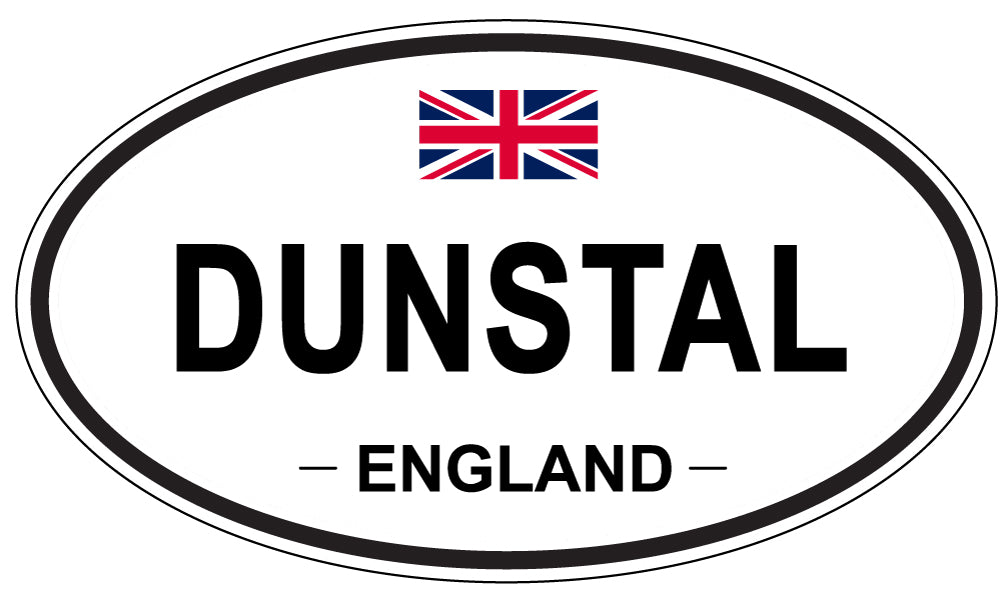 DUNSTAL, England - Oval Magnet