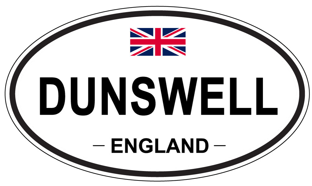 DUNSWELL, England - Oval Magnet