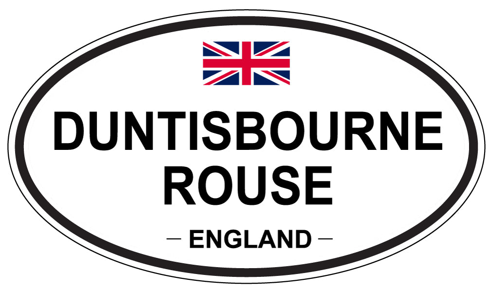 DUNTISBOURNE ROUSE, England - Oval Magnet