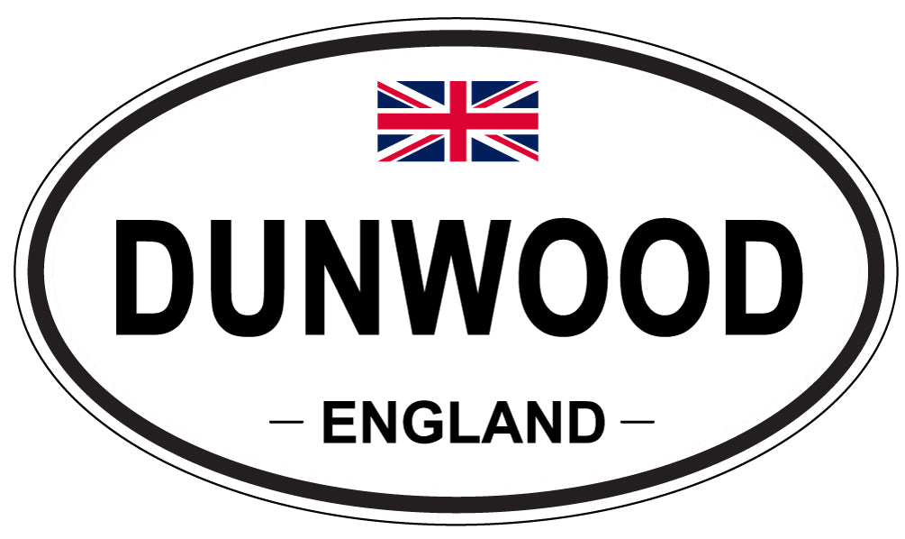 DUNWOOD, England - Oval Magnet