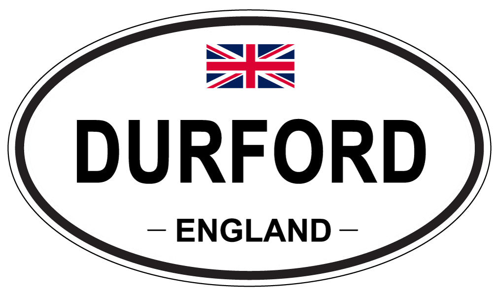 DURFORD, England - Oval Magnet