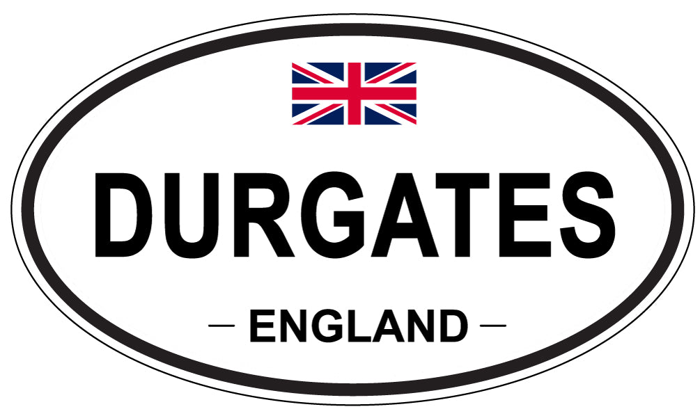 DURGATES, England - Oval Magnet