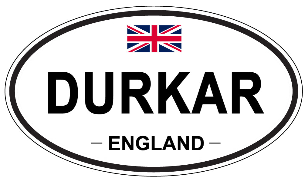 DURKAR, England - Oval Magnet