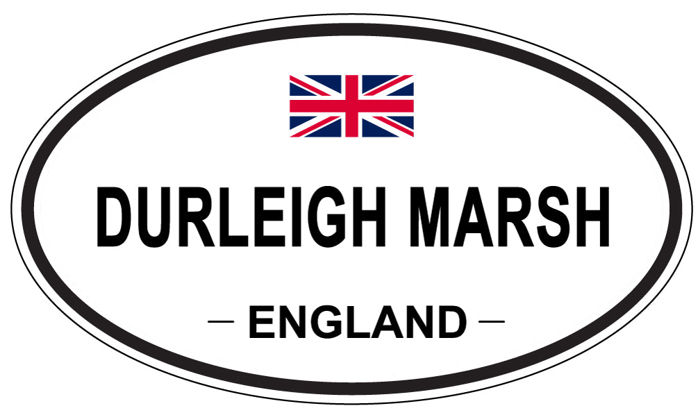 DURLEIGH MARSH, England - Oval Magnet