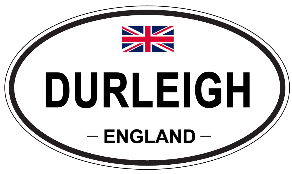 DURLEIGH, England - Oval Magnet
