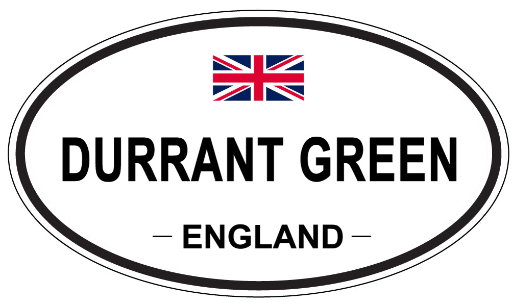 DURRANT GREEN, England - Oval Magnet