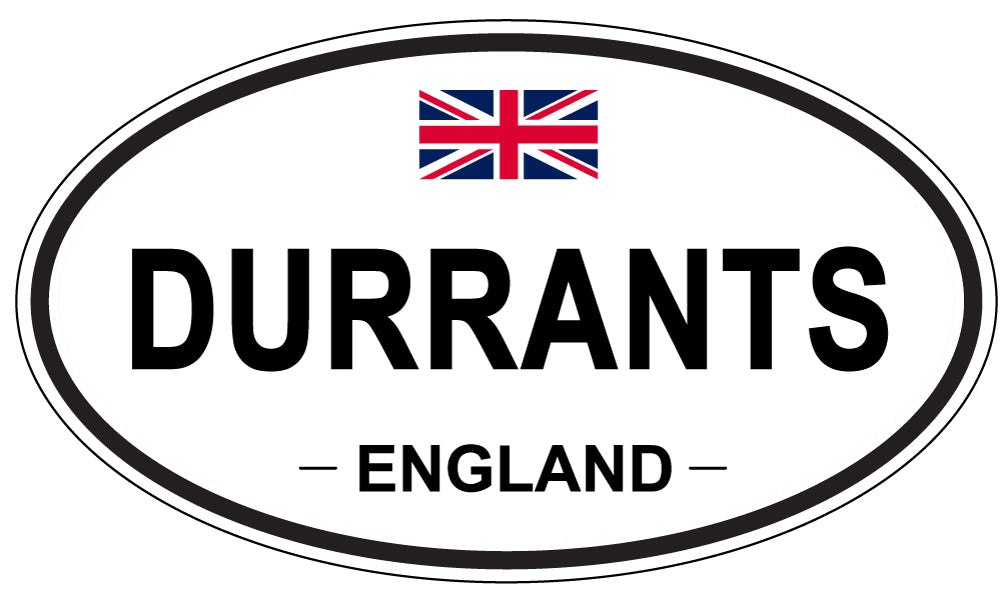 DURRANTS, England - Oval Magnet