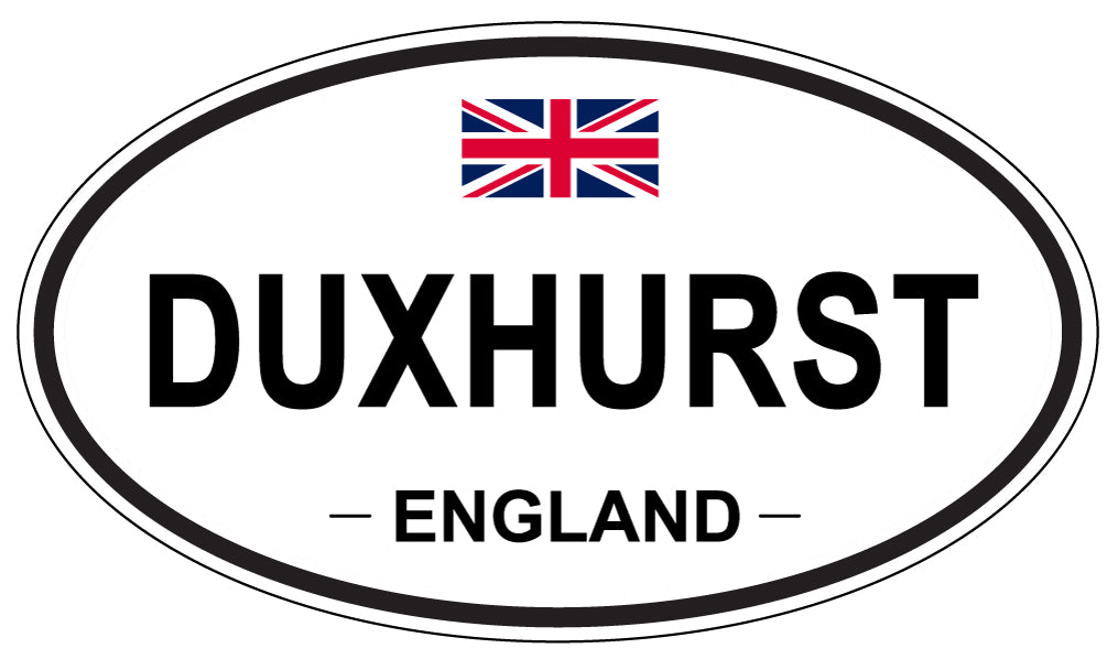 DUXHURST, England - Oval Magnet