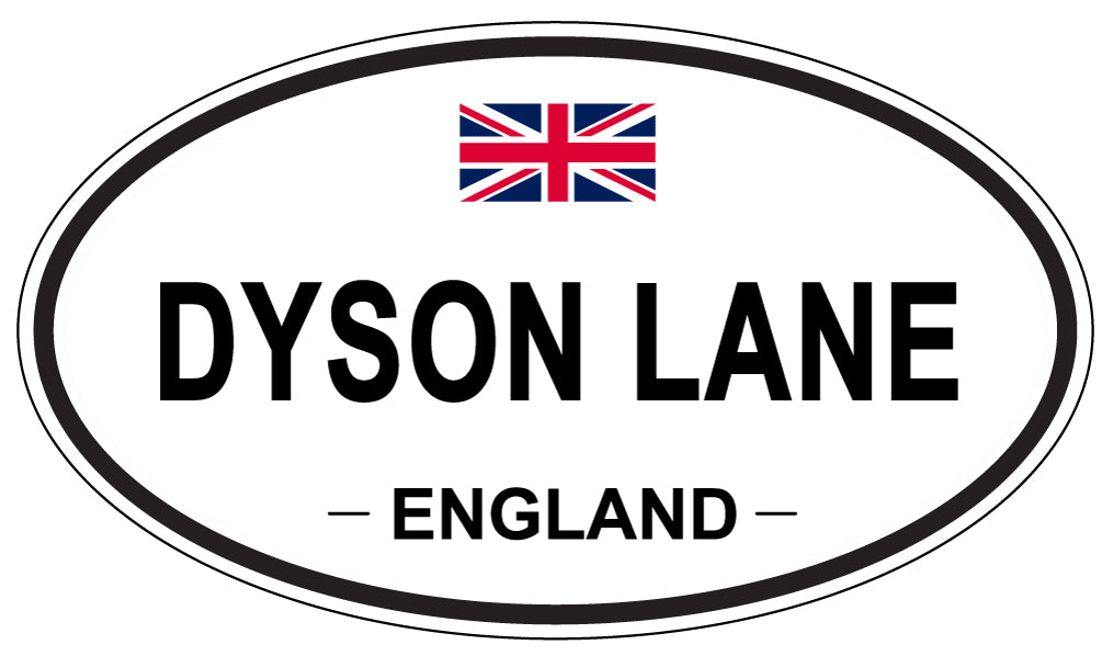DYSON LANE, England - Oval Magnet