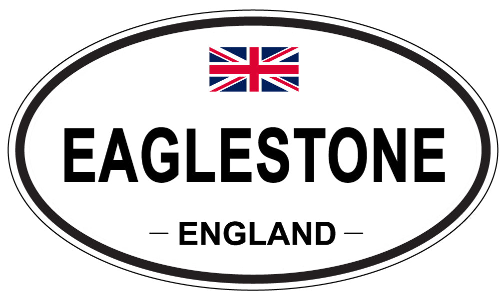 EAGLESTONE, England - Oval Magnet