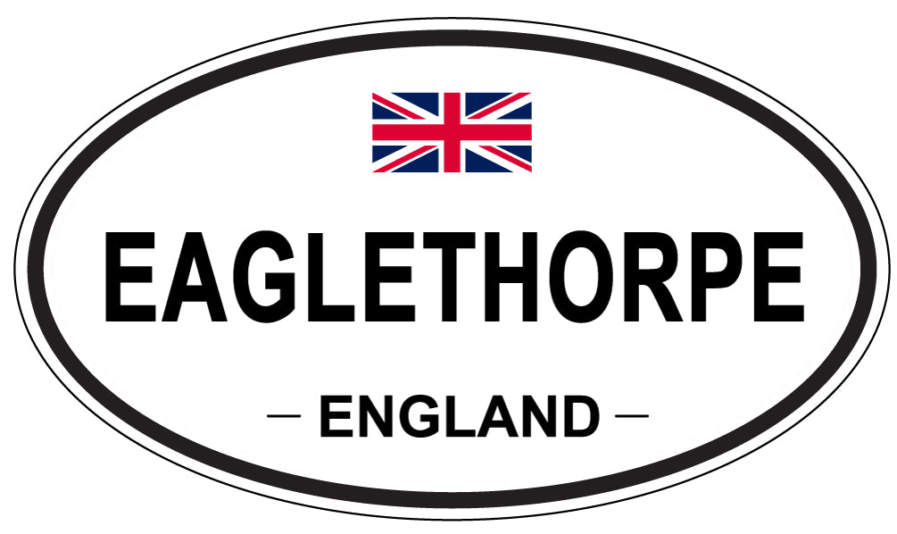 EAGLETHORPE, England - Oval Magnet
