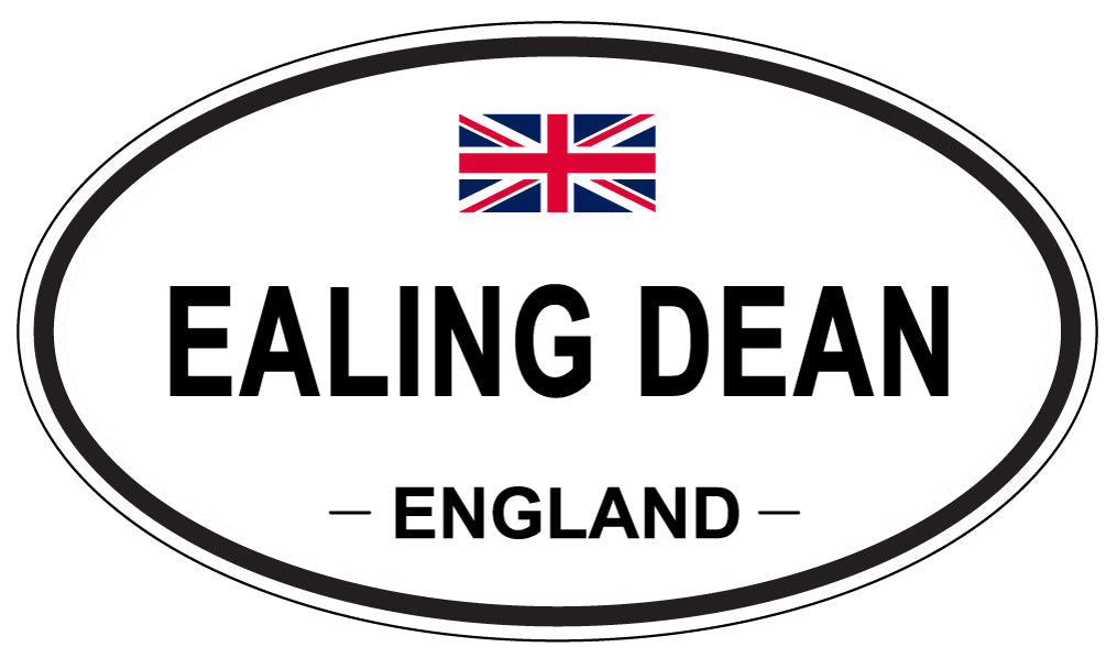 EALING DEAN, England - Oval Magnet