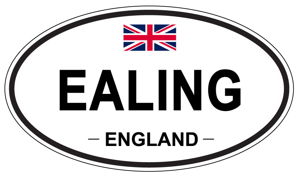 EALING, England - Oval Magnet