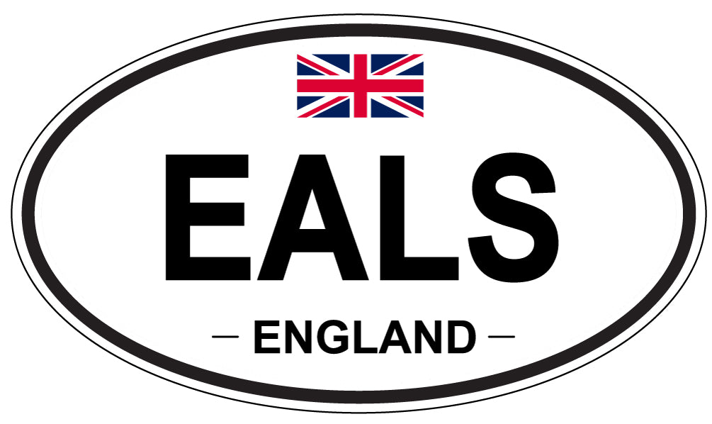 EALS, England - Oval Magnet