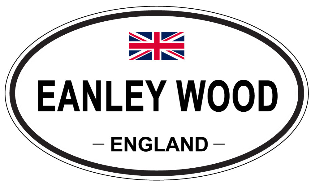 EANLEY WOOD, England - Oval Magnet