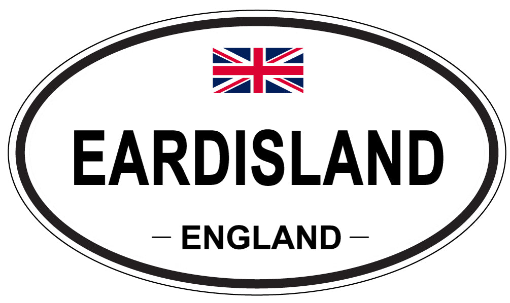 EARDISLAND, England - Oval Magnet