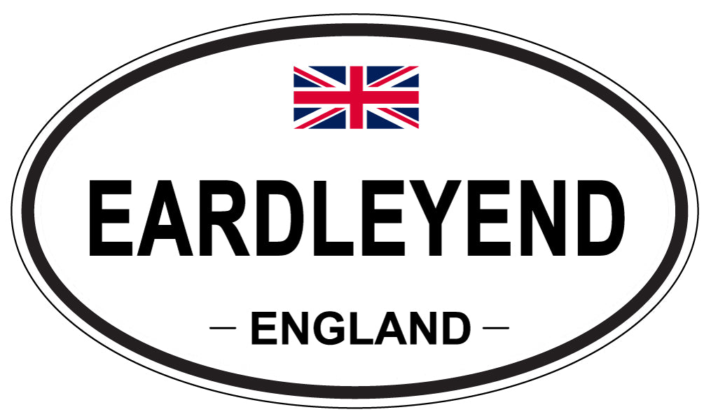 EARDLEYEND, England - Oval Magnet