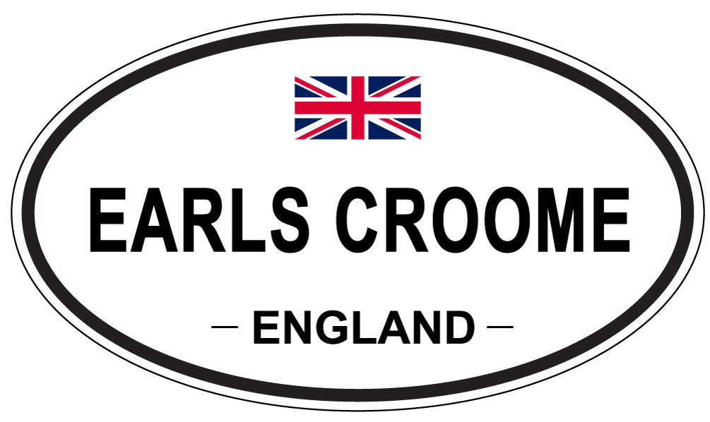 EARLS CROOME, England - Oval Magnet