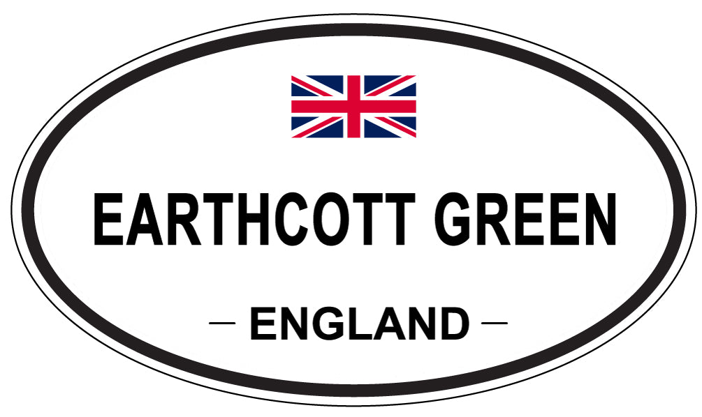 EARTHCOTT GREEN, England - Oval Magnet