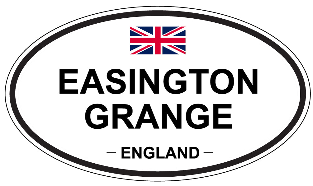 EASINGTON GRANGE, England - Oval Magnet
