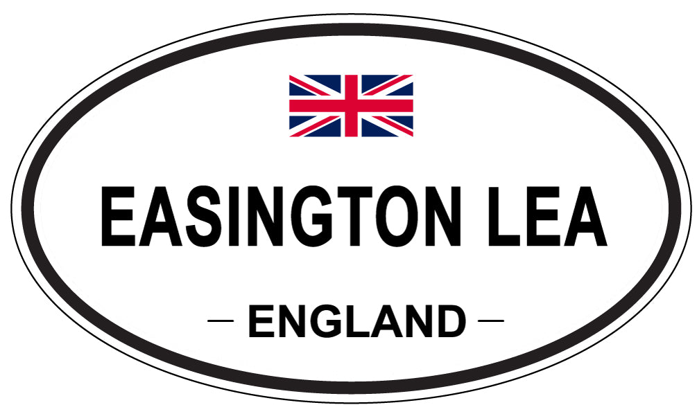 EASINGTON LEA, England - Oval Magnet