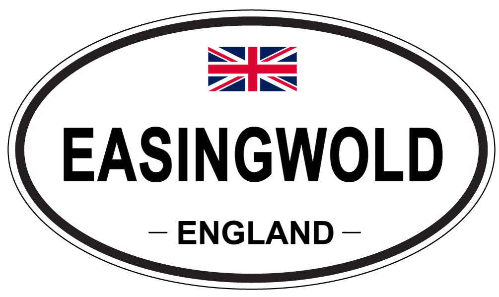 EASINGWOLD, England - Oval Magnet