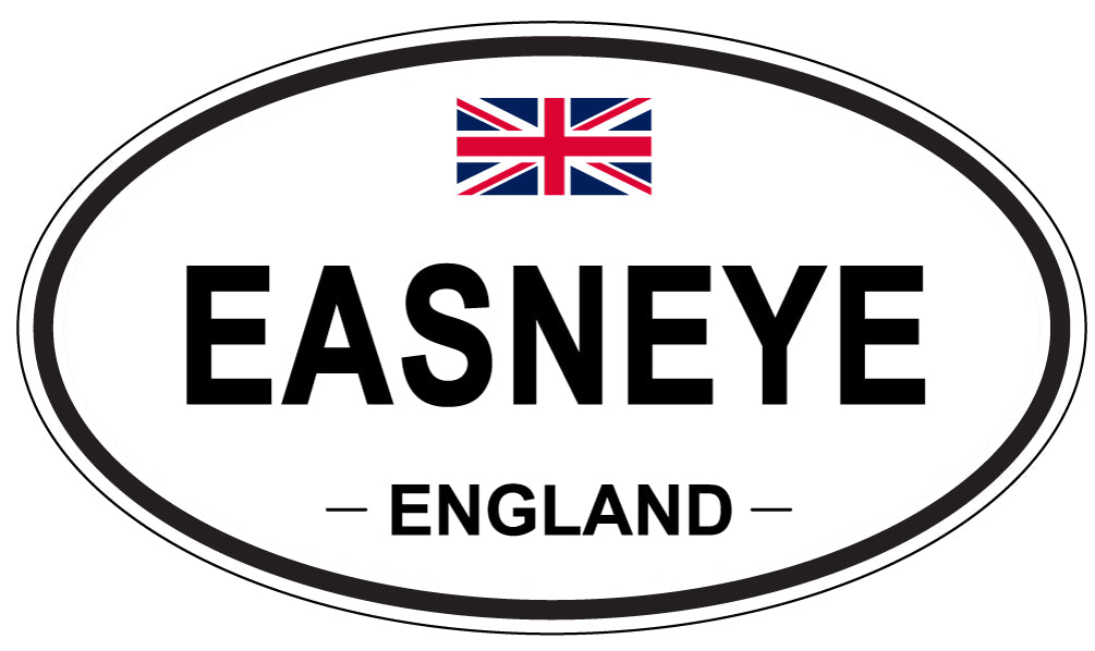 EASNEYE, England - Oval Magnet