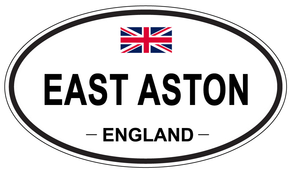 EAST ASTON, England - Oval Magnet