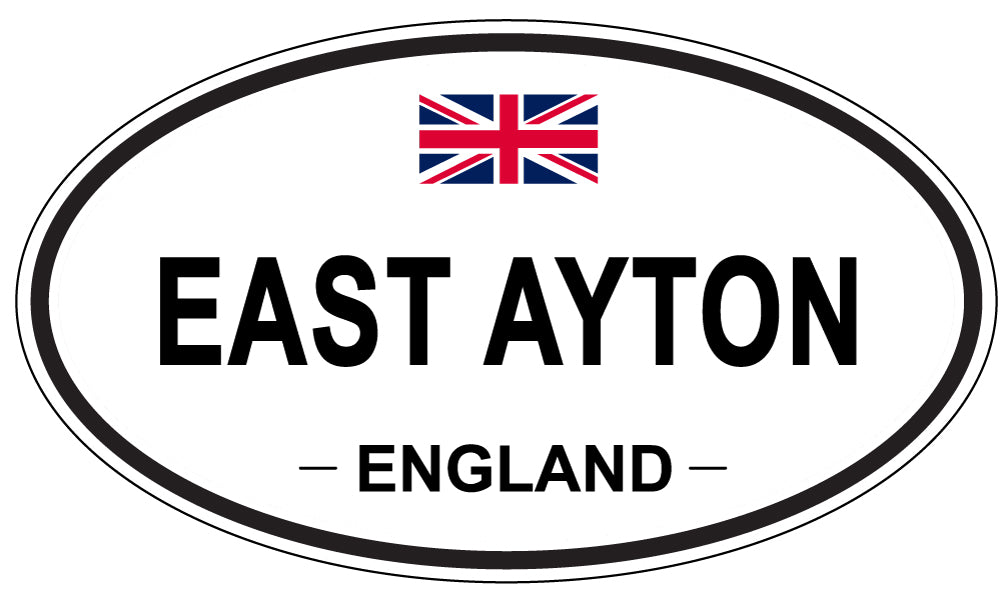 EAST AYTON, England - Oval Magnet