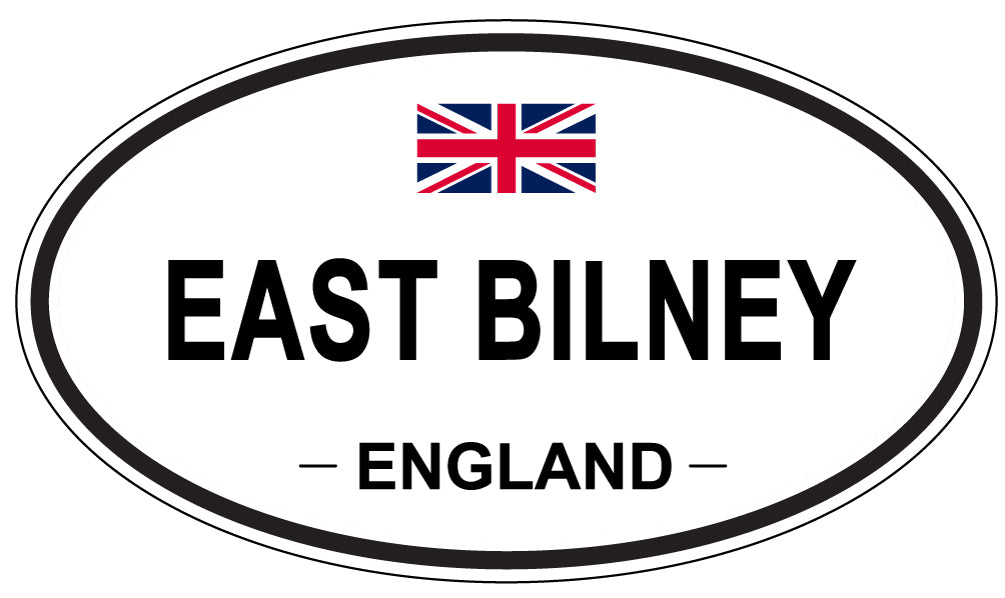 EAST BILNEY, England - Oval Magnet