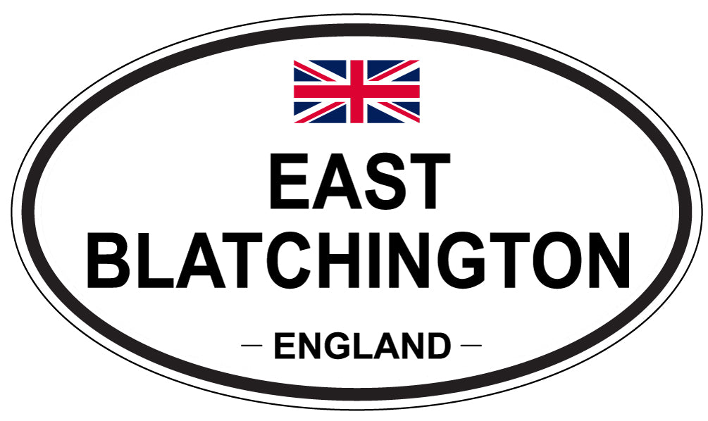 EAST BLATCHINGTON, England - Oval Magnet