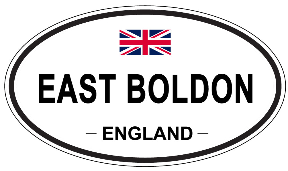 EAST BOLDON, England - Oval Magnet